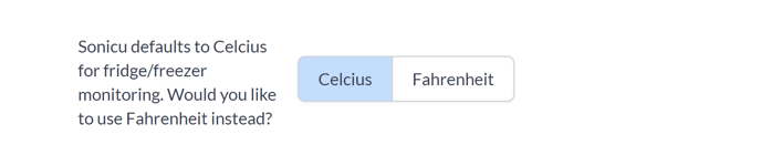 Temperature Scale