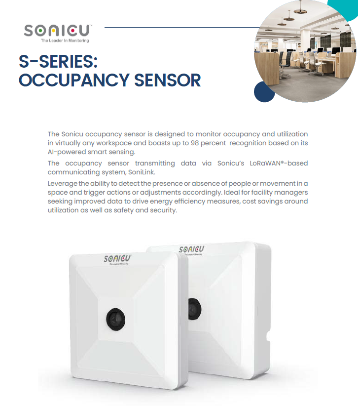 SSeries Occupancy Sensor Data Sheet